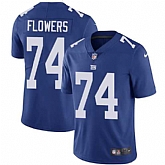 Nike New York Giants #74 Ereck Flowers Royal Blue Team Color NFL Vapor Untouchable Limited Jersey,baseball caps,new era cap wholesale,wholesale hats